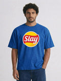 Relaxed Fit Printed Brown T-Shirts