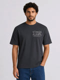 Relaxed Fit Printed Brown T-Shirts