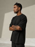 Relaxed Fit Printed Brown T-Shirts