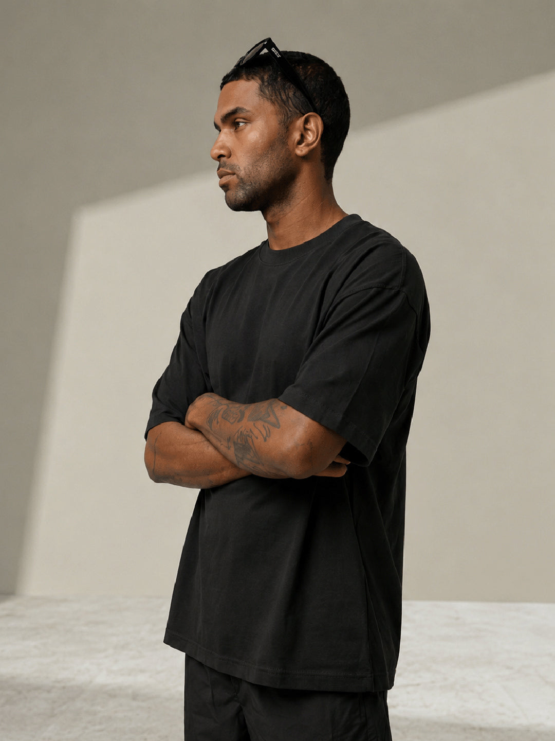 Relaxed Fit Printed Brown T-Shirts