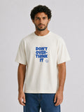 Relaxed Fit Printed Brown Tshirt