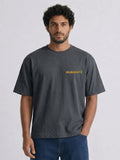 Relaxed Fit Printed Brown T-Shirts