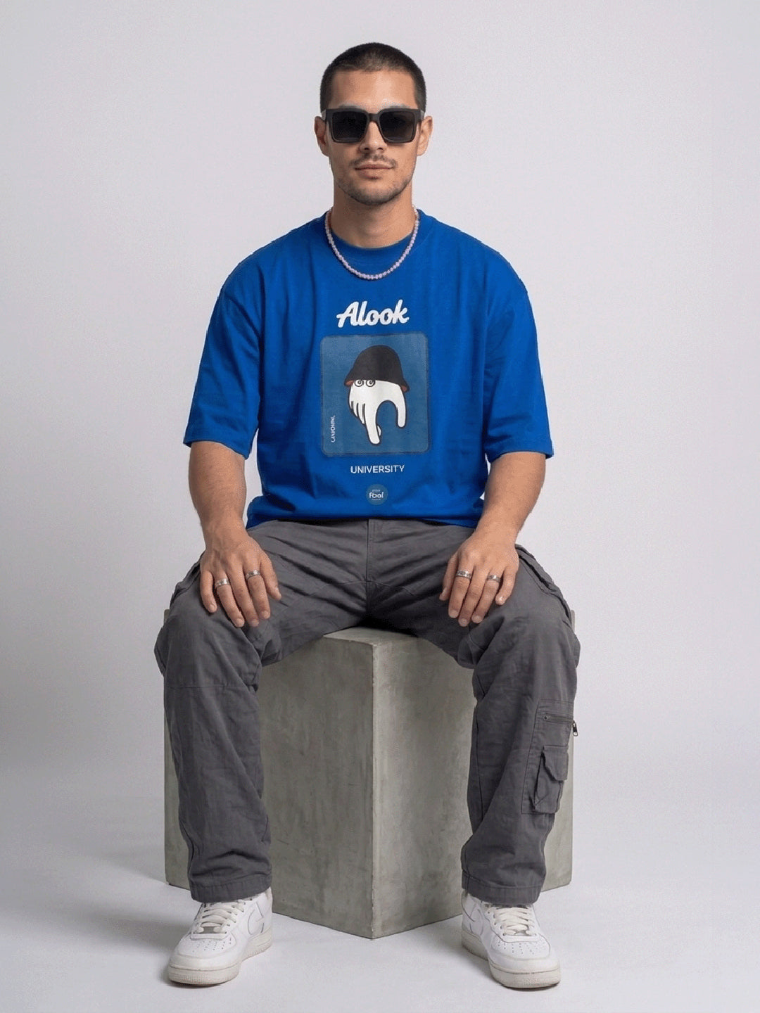 Relaxed Fit Printed Brown T-Shirts