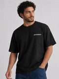 Relaxed Fit Printed Brown T-Shirts