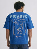 Relaxed Fit Printed Brown T-Shirts