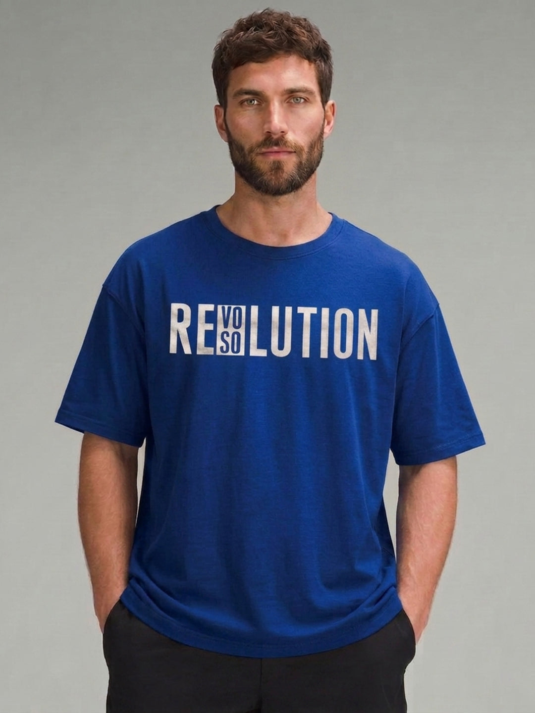 Relaxed Fit Printed Brown T-Shirts