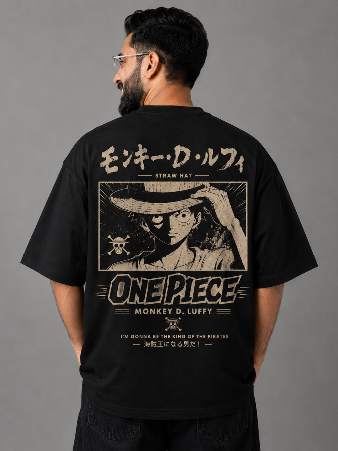 Relaxed Fit Printed Brown T-Shirts