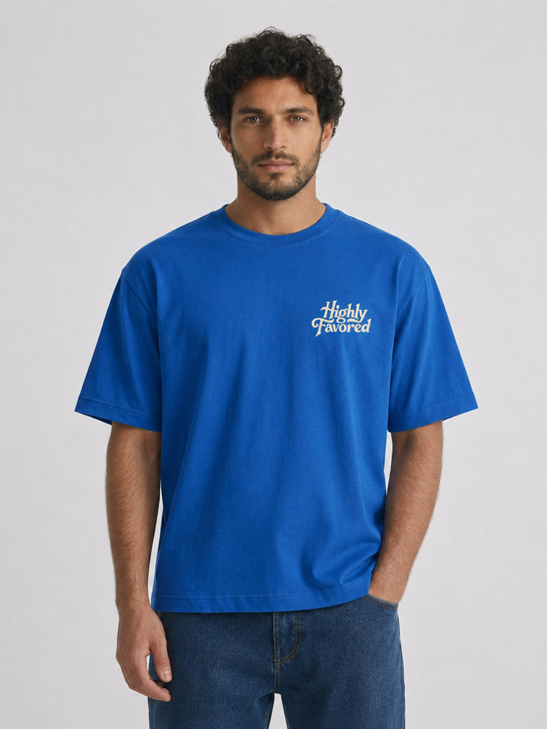 Relaxed Fit Printed Brown T-Shirts