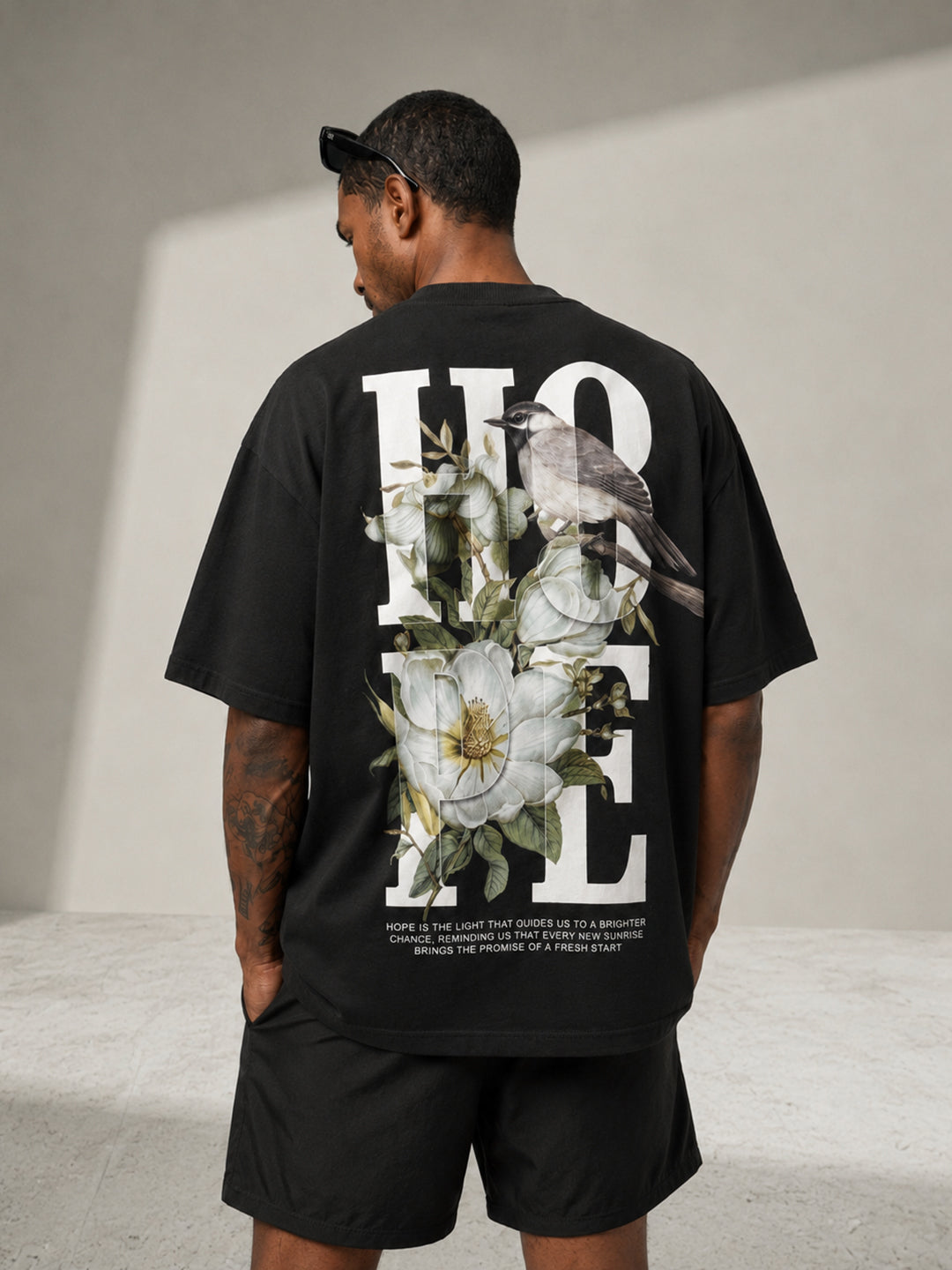 Relaxed Fit Printed Brown T-Shirts
