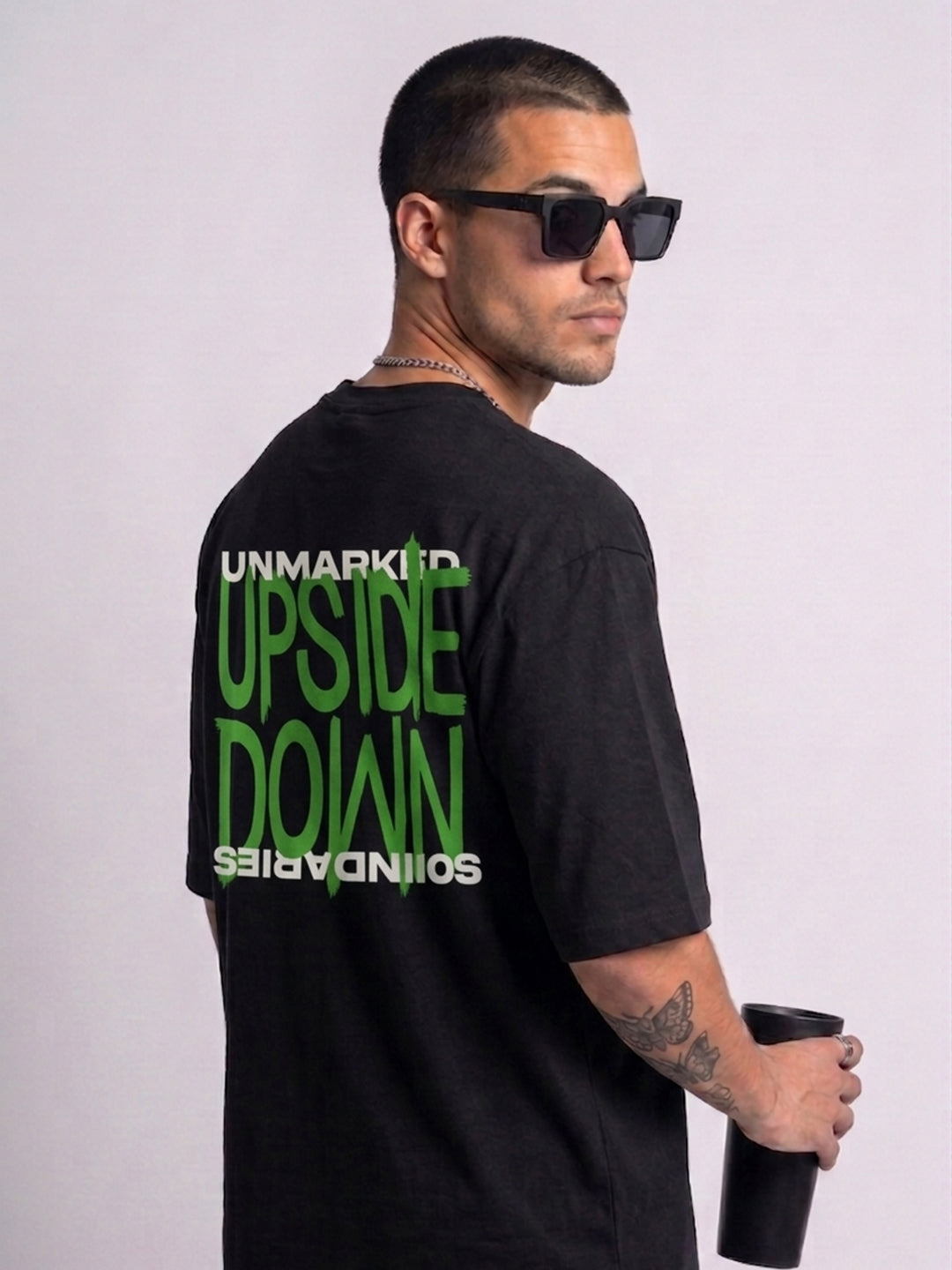 Relaxed Fit Printed Brown T-Shirts