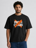 Relaxed Fit Printed Brown T-Shirts