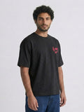Relaxed Fit Printed Brown T-Shirts