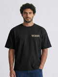Relaxed Fit Printed Brown T-Shirts
